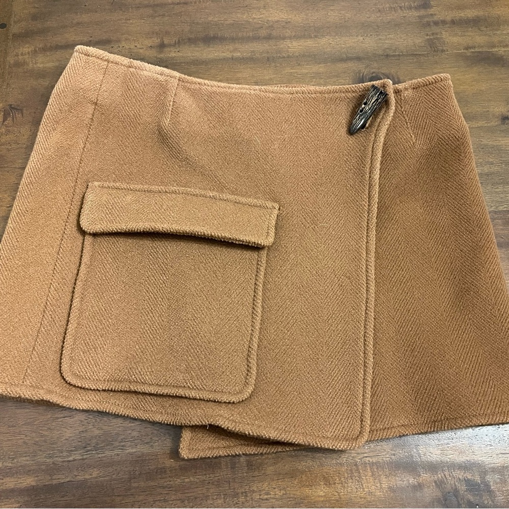 Burberry Wool Mini Skirt
